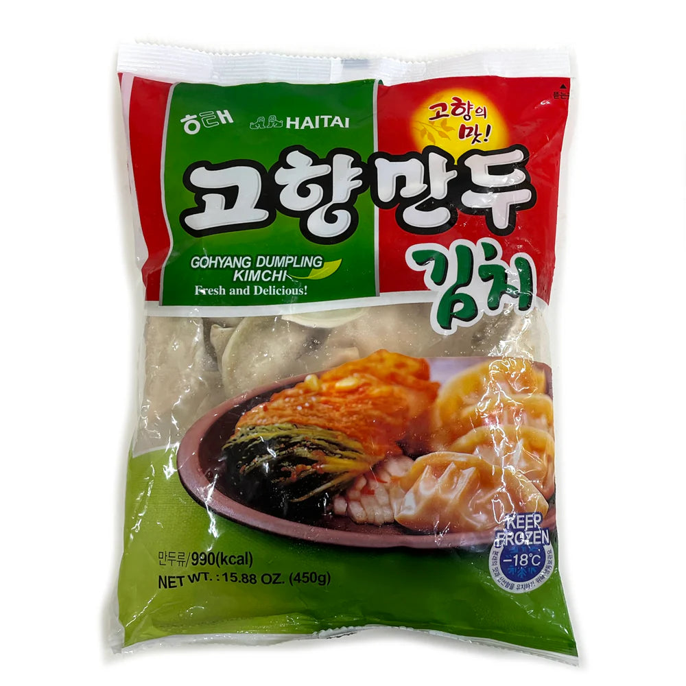 MEAT GOYANG KIMCHI MANDOO HAITAI 30PCS/(450G) PER PCK