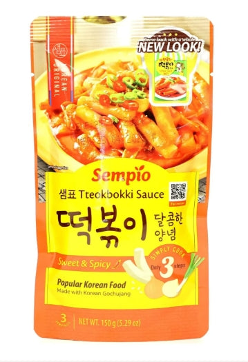 SEMPIO TTEOKBOKKI SAUCE SWEET & SPICY 150g