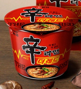 nongshim spicy shin ramyun the red big bowl 117G