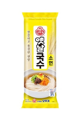 Ottogi Thin Round Wheat Noodles (Somyeon) 500G