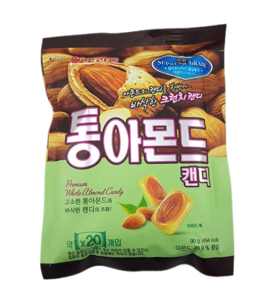 ORION PREMIUM WHOLE ALMOND CANDY 90G