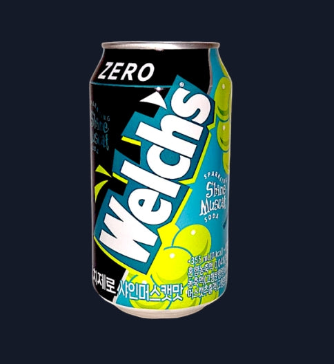 WELCH'S SPARKLING SHINE MUSCAT SODA 355ML