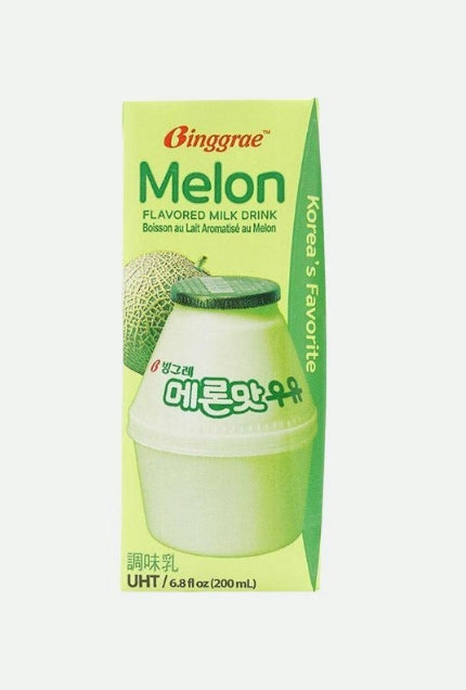 BINGGRAE MLON FLAVORED MILK DRINK 200ML