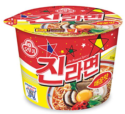 OTTOGI JIN RAMYUN (BIG CUP) SPICY 110g