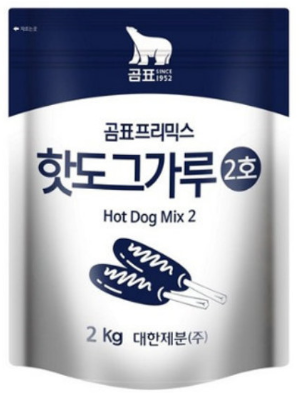 CORNDOG POWDER 2KG PER PACK BRAND: GOM PYO