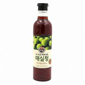 CJ SYRUP EXTRACT GREEN PLUM 1.025KG
