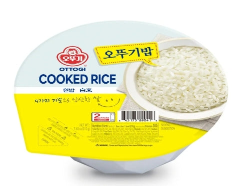 Ottogi Cooked Rice OTTOGI COOKED RICE 210g – Tasty Alliance