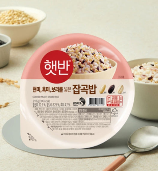 CJ CHIELJEDANG COOKED MULTI GRAIN RICE 210g