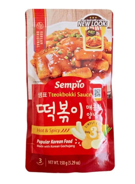 SEMPIO TTEOKBOKKI SAUCE HOT & SPICY 150g