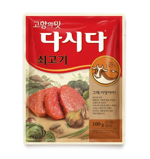 CJ CheilJedang Dasida Beef Flavoured Seasoning (100g)