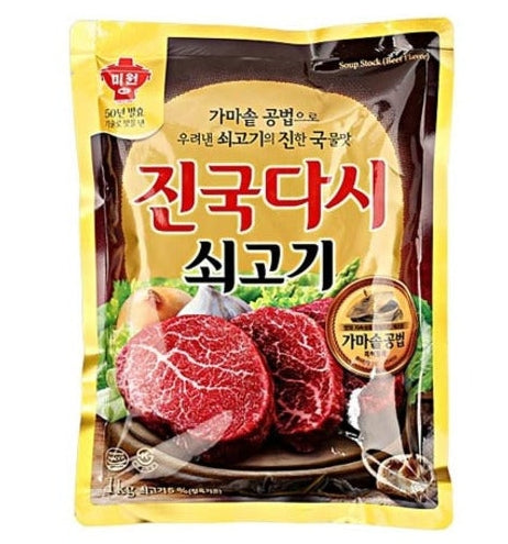 DAESANG JINQOOKIDASHI SEASONING MIX POWDER (BEEF FLAVORED) 1KG