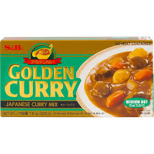 SB CURRY BAR GOLDEN NO. 3 MEDIUM HOT 1KG