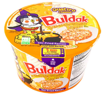 SAMYANG BULDAK (BIG CUP) QUATTRO CHEESE 110g